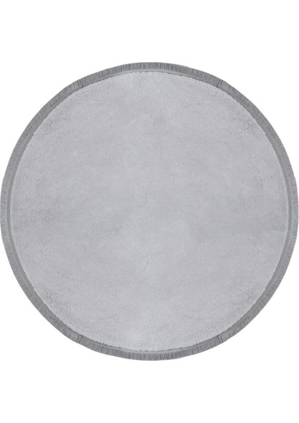 Yuvarlak Puffy Peluş Post Düz Saçaklı Kaymaz Taban Halı 8 Renk fiyatları