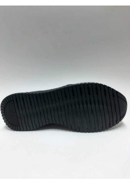 Hakiki Deri Bağcıksız Rahat Siyah Renk Kauçuk Taban Esnek Kışlık Erkek Ayakkabı C-23251465HSA fırsatları