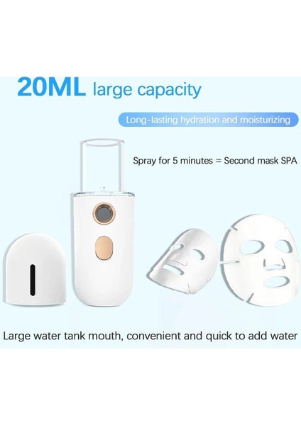 Taşınabilir Yüzlü Vapur Mini USB Yüz Nemlendiricisi Nano Yüz Püskürtücü Kullanışlı Yüz Vapur Sisi Sprey Makinesi (Yurt Dışından) indirimleri