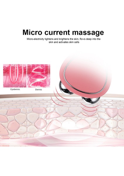 Ems Yüz Masajı Mikro-Akım Yüz Kaldırma Makinesi Silindir Cilt Sıkma Gençasyon Güzellik Yüz Çıkarma B (Yurt Dışından) modelleri