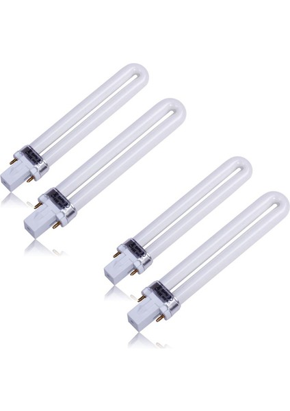 Yeni Profesyonel 4pcs 365NM 9W Tırnak Kurutma Makinesi Uv Lamba Ampul Tüpü Yedek Sanat Manikürü (Yurt Dışından)