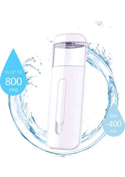 800PPB Hidrojen Su Ölçer Hidrojen Su Difüzör Ultrasonik Mist Anti-Oksidan Orp Sprey Su Yenileme Ölçer A (Yurt Dışından) indirimleri