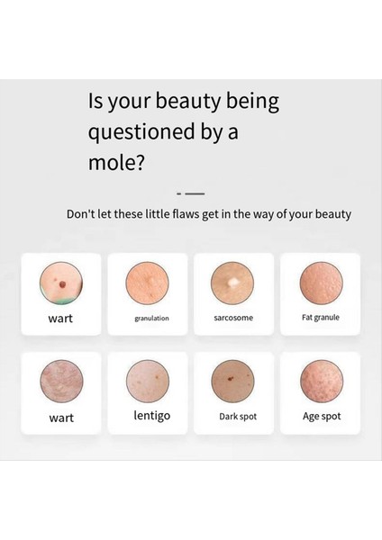 Köstebek Lekeli Kalem Lazer Lekelenme Kalemi Güzellik Aleti Ağrısız Lekelenme Kalem Güzellik ve Çil Sökücü (Yurt Dışından)