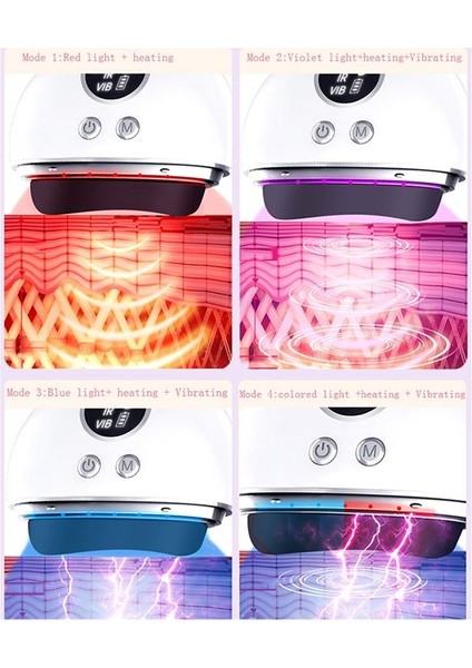 Elektrikli Kazıma Tahtası Kırmızı Bian Taş Sıcak Kompres Frekanslı Titreşim Yüz Kaldırma Gevşeme Guasha Masajı (Yurt Dışından) fiyatları