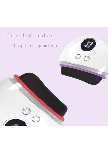 Elektrikli Kazıma Tahtası Kırmızı Bian Taş Sıcak Kompres Frekanslı Titreşim Yüz Kaldırma Gevşeme Guasha Masajı (Yurt Dışından) modelleri