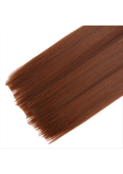 55CM Düz Saç Üç Parçalı Peruk Kadınlar Için Uzun Saç Perukları Cosplay Doğal Saça Dayanıklı Doğal Siyah (Yurt Dışından) fırsatları