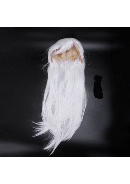 2pcs Lady Wig Koyu Yeşil Uzun Kıvırcık Peruk Kadınlar Için Uzun Saç Peruk - 1 Adet Koyu Yeşil 68CM ve 1pcs Beyaz 80CM (Yurt Dışından) modelleri