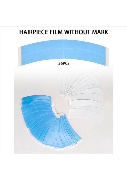 720PC/LOT Mavi Sabit Çift Bant Peruk Yapıştırıcı Genişletilmiş Saç Bant Su Geçirmez Toupee Dantel Peruk Filmi Için Slitting Hattı ile (Yurt Dışından) fırsatları