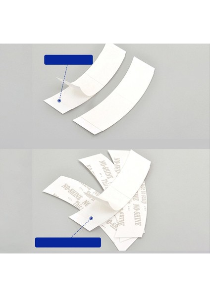 108PC/LOT-SHINE Peruk Bant Çift Yapışkan Uzantı Saç Bandı Şeritleri Toupee/dantel Ön Peruklar Için Su Geçirmez (Yurt Dışından) fiyatları