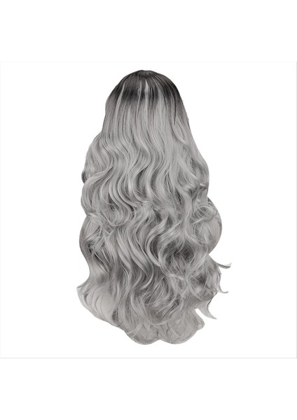 Peruk Uzun Dalgalı Sentetik Peruklar Patlama Yok Cosplay Günlük Kullanımı Kadınlar Için Isıya Dayanıklı Lif (Yurt Dışından)