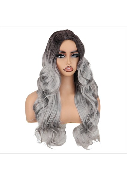 Peruk Uzun Dalgalı Sentetik Peruklar Patlama Yok Cosplay Günlük Kullanımı Kadınlar Için Isıya Dayanıklı Lif (Yurt Dışından) fiyatları