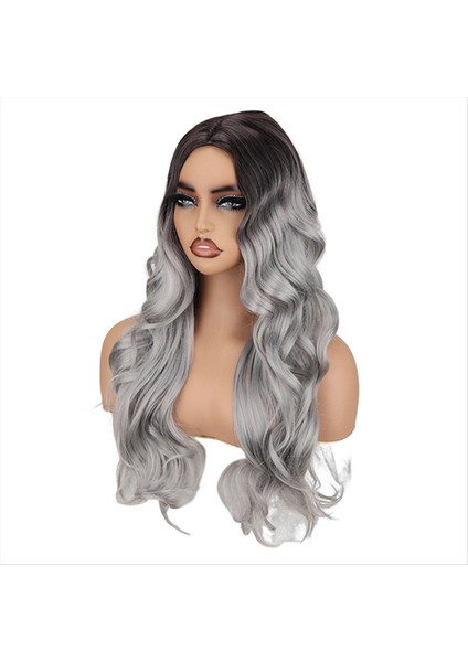 Peruk Uzun Dalgalı Sentetik Peruklar Patlama Yok Cosplay Günlük Kullanımı Kadınlar Için Isıya Dayanıklı Lif (Yurt Dışından) indirimleri