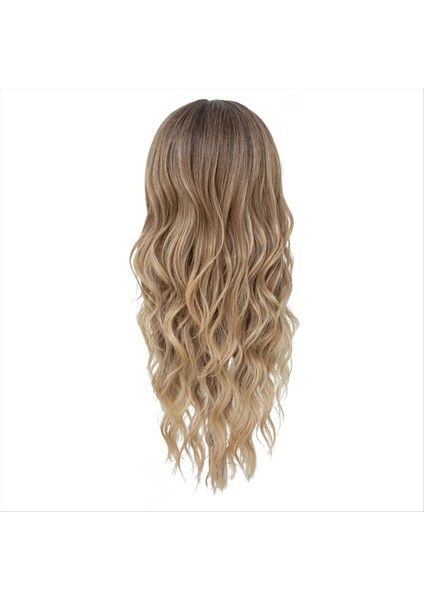 Dalgalı Peruk Orta Dalgalı Peruk Kadın Peruk Kafa Kapağı Dantel Uzun Kıvırcık Saç Günlük Parti Kullanımı Için Uygun 26 Inç (Yurt Dışından)