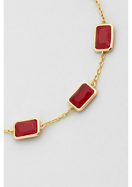 Chromony 18 Ayar Sarı Altın Kaplama 20 cm Gümüş Bileklik indirimleri