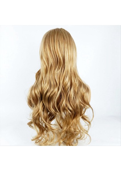 28 Inç Orta Sarışın Büyük Dalga Kadınlar Için Uzun Kıvırcık Saç Kadınlar Kimyasal Elyaf Peruk (Yurt Dışından) fiyatları