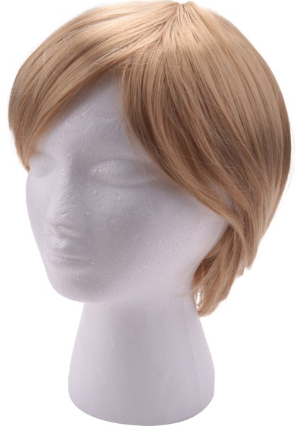 Kısa Katmanlı Kabarık Dalgalı Tam Sentetik Peruk Sarışın Vurgular (Yurt Dışından) fırsatları