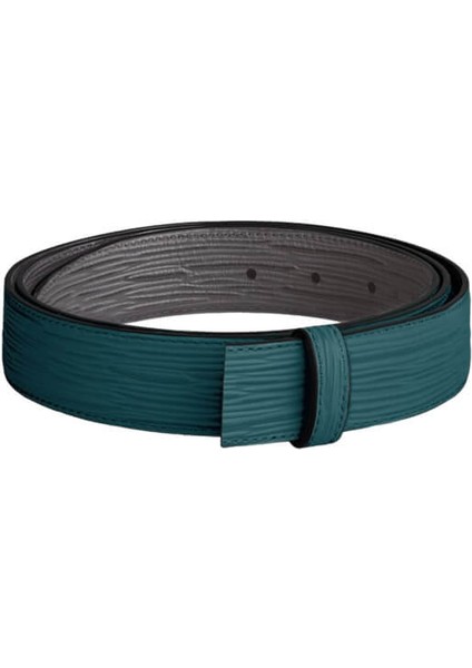 Kıbrıs Mavisisıcak Gri 35 mm Çift Taraflı Deri Kemer 199120