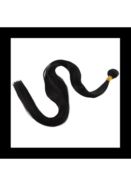 30 Inç Çizim Düz Düz Remy Brezilya Saç Örgülü Saç Genişletilmiş Saç Peruk 6 Demeti (Yurt Dışından) modelleri