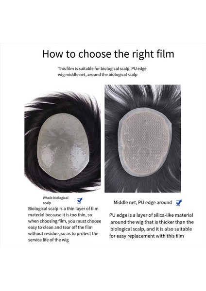 360PC/LOT Süper Güçlü Çift Katmanlı Bant Peruk Yapıştırıcı Genişletilmiş Saç Şeridi Toupee Dantel Peruk Bant Filmi Için Su Geçirmez (Yurt Dışından)