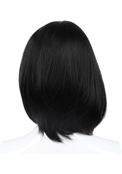 2x Kısa Ön Insan Saçlı Peruklar Brezilya Remy Saç Bob Peruk Önceden Kapanmış Saç Çizgisi (Yurt Dışından) fırsatları