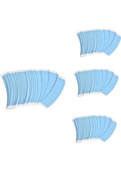 144PC/LOT Mavi Sabit Çift Bant Peruk Yapıştırıcı Genişletilmiş Saç Bandı Su Geçirmez Toupee Dantel Peruk Filmi Için Slitting Hattı ile (Yurt Dışından)