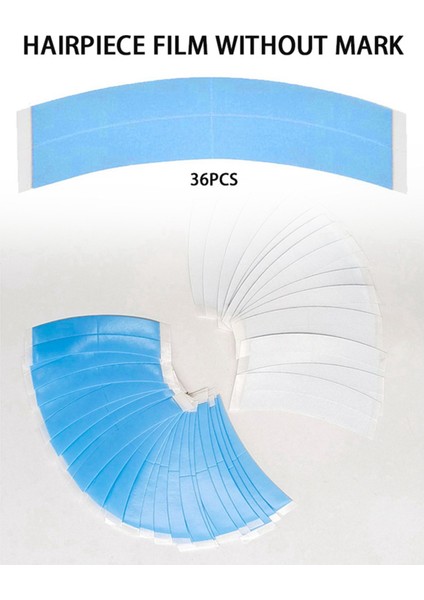 144PC/LOT Mavi Sabit Çift Bant Peruk Yapıştırıcı Genişletilmiş Saç Bandı Su Geçirmez Toupee Dantel Peruk Filmi Için Slitting Hattı ile (Yurt Dışından) fırsatları