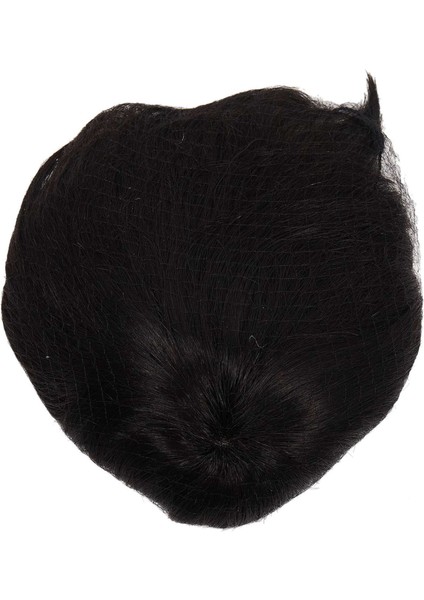 2x Erkek El Yapımı Peruklar Doğal Kabarık Görünmez Yedek Saç Parçacığı Erkekler Tepegözü Yedek Blok (Yurt Dışından) fiyatları