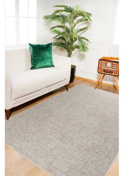 Yıkanabilir Kaymaz Tabanlı Briella Kesme Rulo Halı Yolluk Antrasit fiyatları