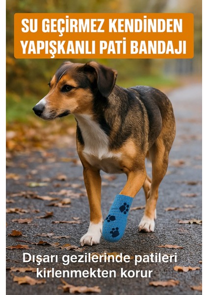 Pati Bandajı – Su Geçirmez, Kendinden Yapışan, Tüy Dostu Evcil Hayvan Bandajı fiyatları