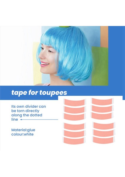 72PC/LOT Süper Güçlü Ikili-Tac Peruk Çift Bant Yapıştırıcı Uzatma Toupees/dantel Peruk Filmi Kayma Hattı Için Saç Şeritleri (Yurt Dışından) modelleri