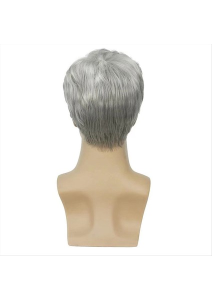 Patlamalı Peruk Sentetik Peruklar Isıya Dayanıklı Gluoneless Sentetik Peruklar Adam Için Kısa Peruklar Cosplay Perukları Günlük Kullanım (Yurt Dışından) indirimleri