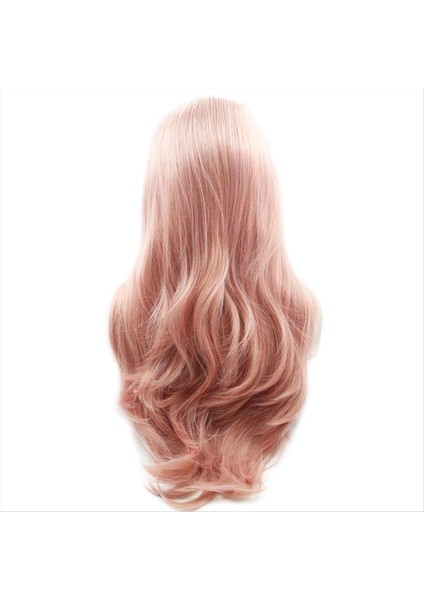 Cosplay Peruk Gökkuşağı Uzun Kıvırcık Peruk Moda Cosplay Kostüm Saç Anime Tam Dalgalı Parti Peruk 70CM (Yurt Dışından) fiyatları