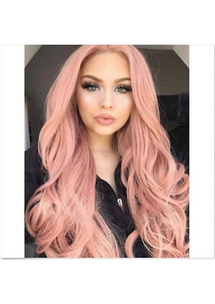 Cosplay Peruk Gökkuşağı Uzun Kıvırcık Peruk Moda Cosplay Kostüm Saç Anime Tam Dalgalı Parti Peruk 70CM (Yurt Dışından) indirimleri