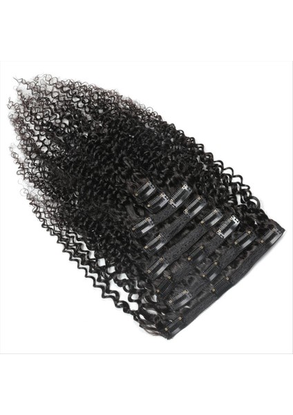 Saç Peruk Doğal Bukleler Saç Klipsinde Saç Uzantılarında Tam Kafa Setleri Afro Saç Bukleleri Klipsler (Yurt Dışından) fiyatları