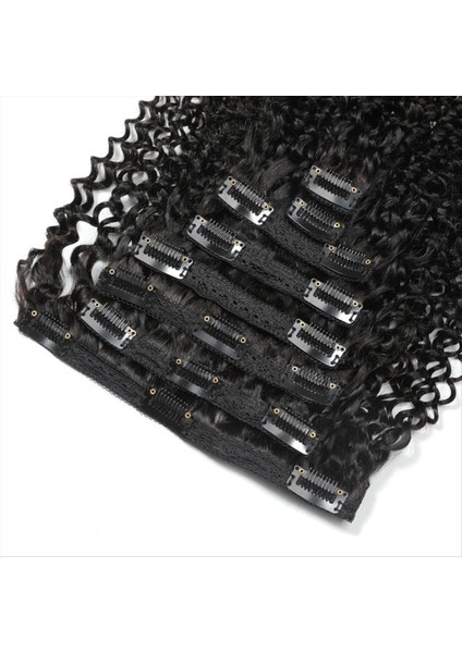 Saç Peruk Doğal Bukleler Saç Klipsinde Saç Uzantılarında Tam Kafa Setleri Afro Saç Bukleleri Klipsler (Yurt Dışından) indirimleri