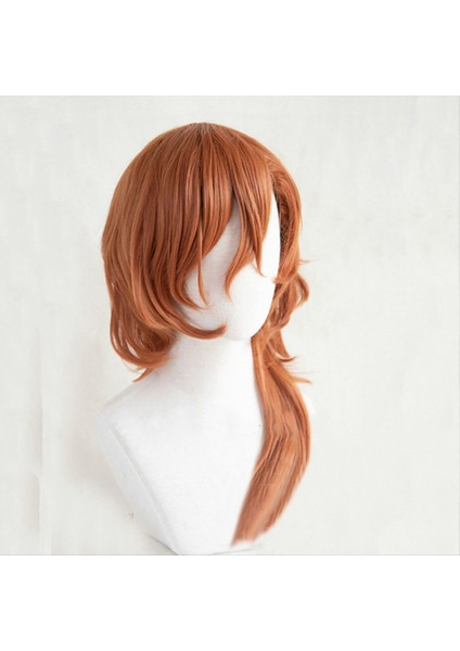 Kısa Turuncu Peruk Cosplay Kostüm Erkek Anime Katmanlı Karakter Kostüm Peruk Cadılar Bayramı Parti Peruk (Yurt Dışından) fiyatları