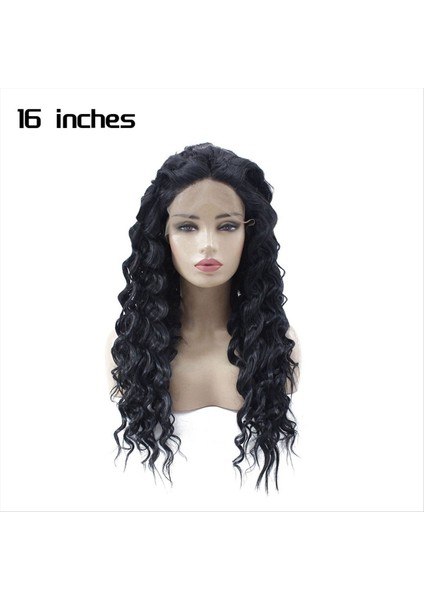 16 Inç Ön Dantel Kıvırcık Saçak Peruk Kıvırcık Saç Perukları Brezilyalı Remy- Cüretkar Insan Saçı Peruklar Kadınlar Için (Yurt Dışından) fiyatları
