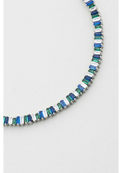 Yakamoz Aurası 18 Ayar Beyaz Altın Kaplama Ayarlanabilir Gümüş Bileklik indirimleri