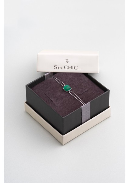 Renk Uyumu 18 Ayar Beyaz Altın Kaplama 19 cm Gümüş Bileklik indirimleri