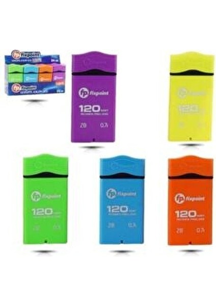 Versatil Kalem Ucu 2B 120 Adet 0.7 mm Renkli Kalem Uçları ile Yumuşak Yazım Deneyimi fiyatları