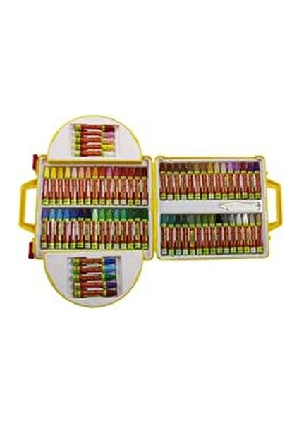 261312 Fosforlu Yağlı Pastel Boya 12 Parlak Renkle Kokusuz ve Toksik Olmayan modelleri