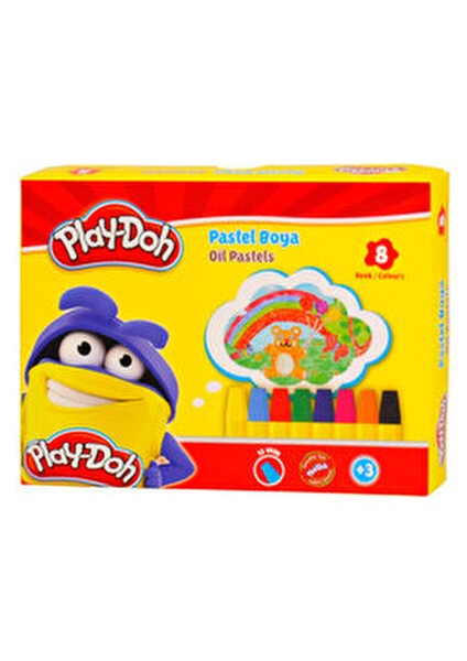 8 Renk Pastel Boya Seti Çocuklar İçin 3 Yaş Üstü Eğlenceli Aktiviteler fiyatları