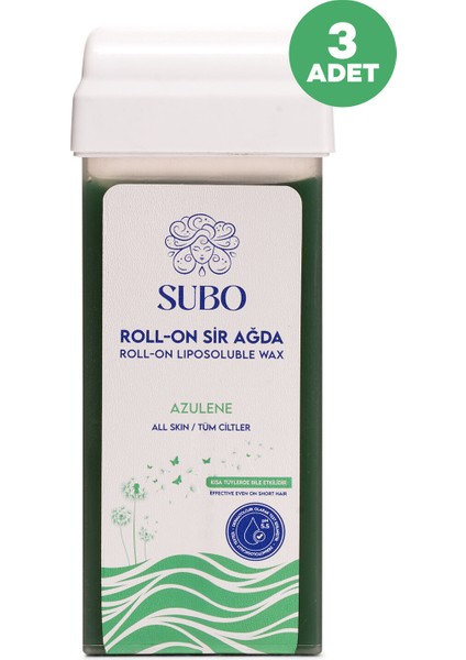 Roll-On Sir Ağda Azulene 3X100 ml