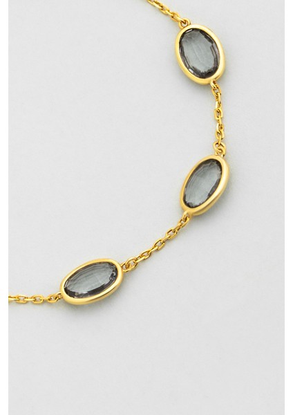 Harmony 18 Ayar Sarı Altın Kaplama 20 cm Gümüş Bileklik indirimleri