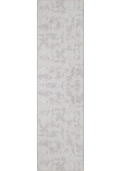 Yıkanabilir Kaymaz Tabanlı Violin Embos Kesme Rulo Halı Yolluk Gri fiyatları