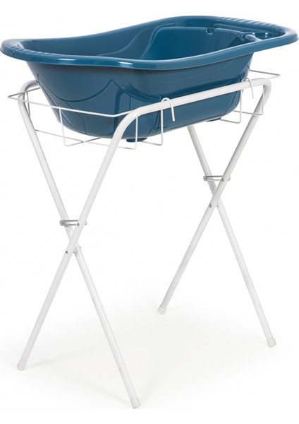 Babyjem Ayaklı Küvet Seti 7 Parça Indigo Mavi fiyatları