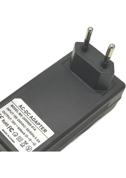 Vc6 Kablosuz, Ev Tipi Elektrikli Süpürge Adaptörü Için Güç Kaynağı Şarj Cihazı, 30V 0.6A Ab Fişi (Yurt Dışından) modelleri