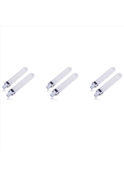 Yeni Profesyonel 6pcs 365NM 9W Tırnak Kurutma Makinesi Uv Lamba Ampul Tüpü Yedek Sanat Tırnak Cilası Manikürü (Yurt Dışından) fiyatları