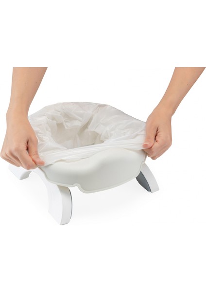 Babyjem Portatif Katlanabilir Lazımlık Kum Beji New Color indirimleri