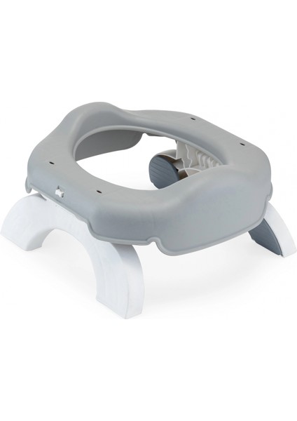 Babyjem Portatif Katlanabilir Lazımlık Soft Gri New Color